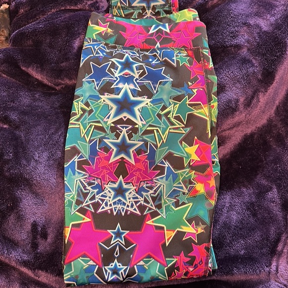 Fila running leggings with bright stars - Picture 5 of 5